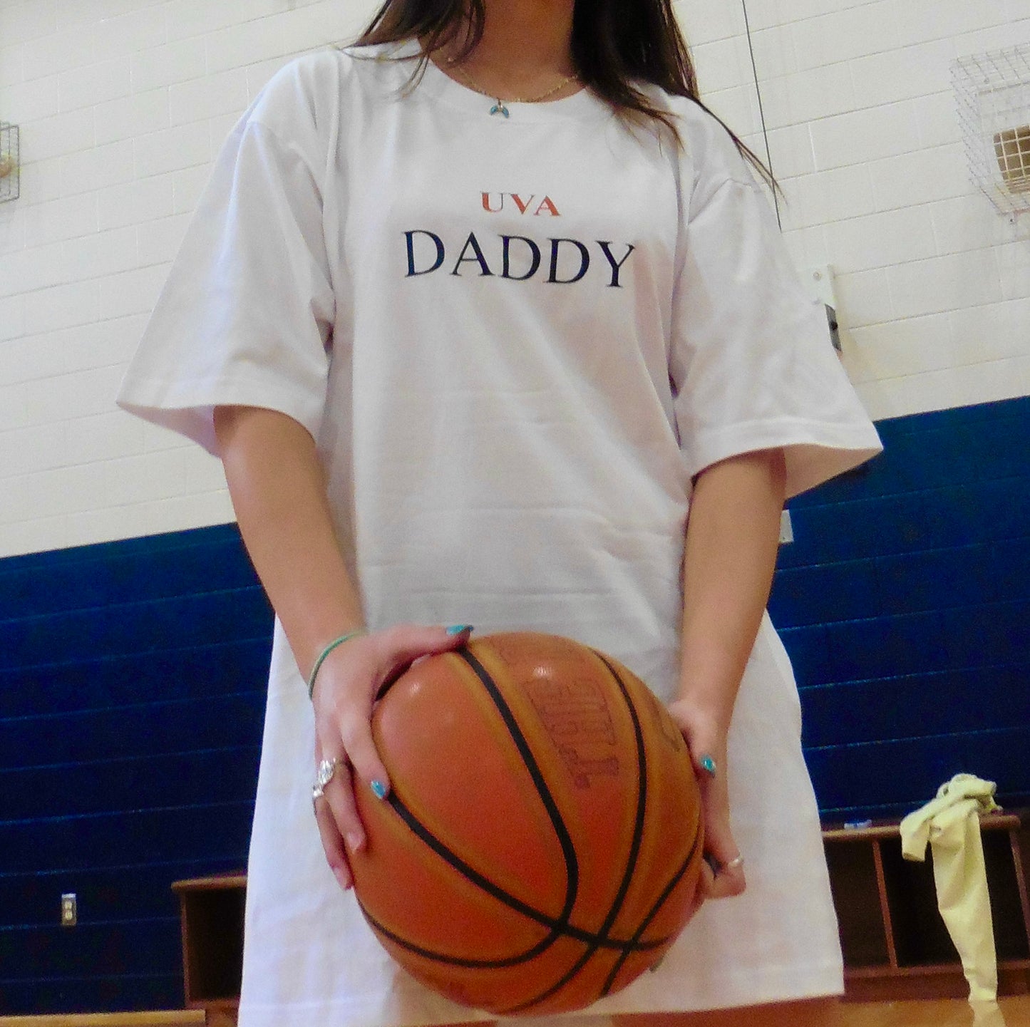 UVA DADDY Unis*x tee in White